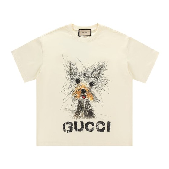 Gucci Early Spring Collection High-Weight Short-Sleeve